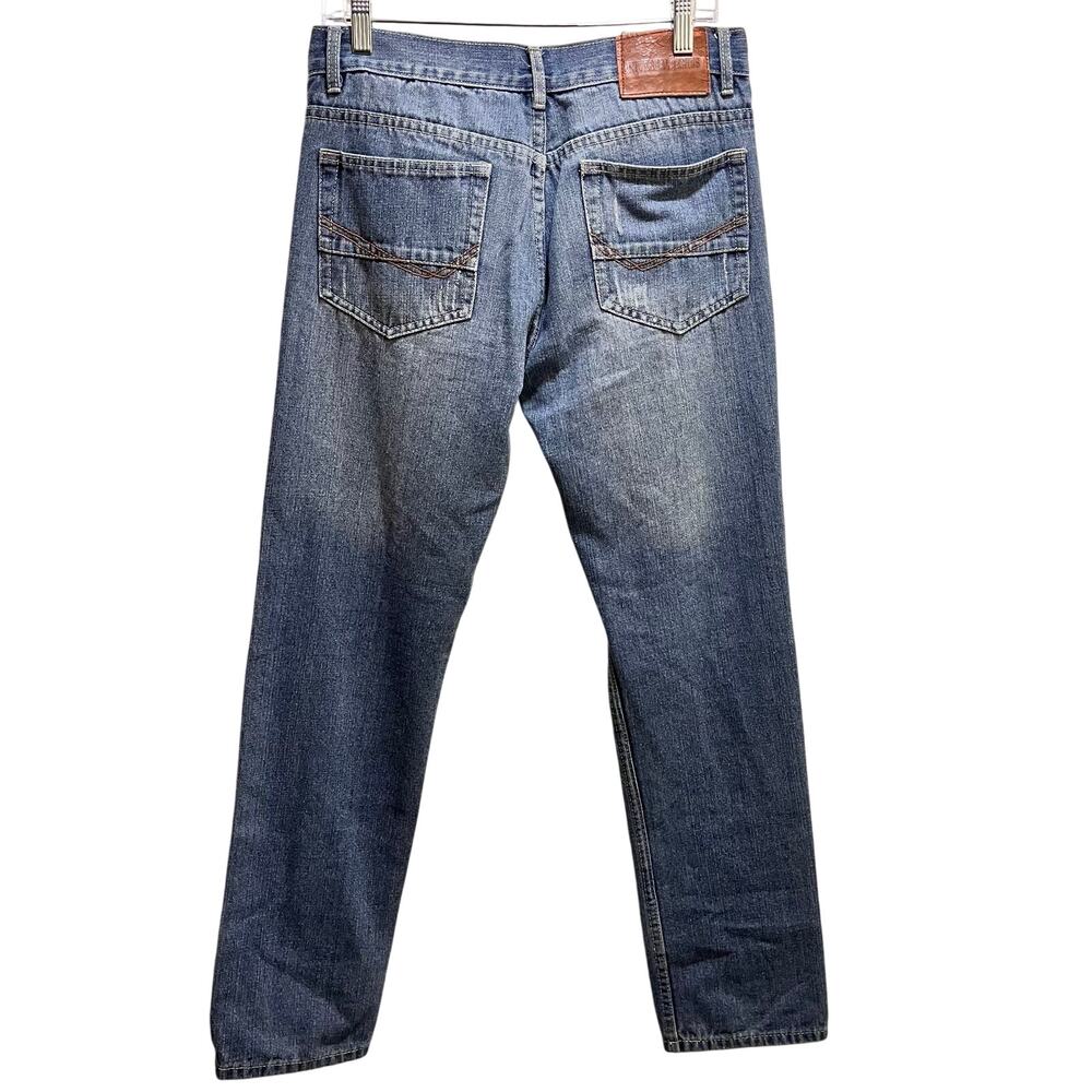 Universal Genius Distressed Ripped Denim Jeans Mens 32 X 32 - Picture 2 of 9